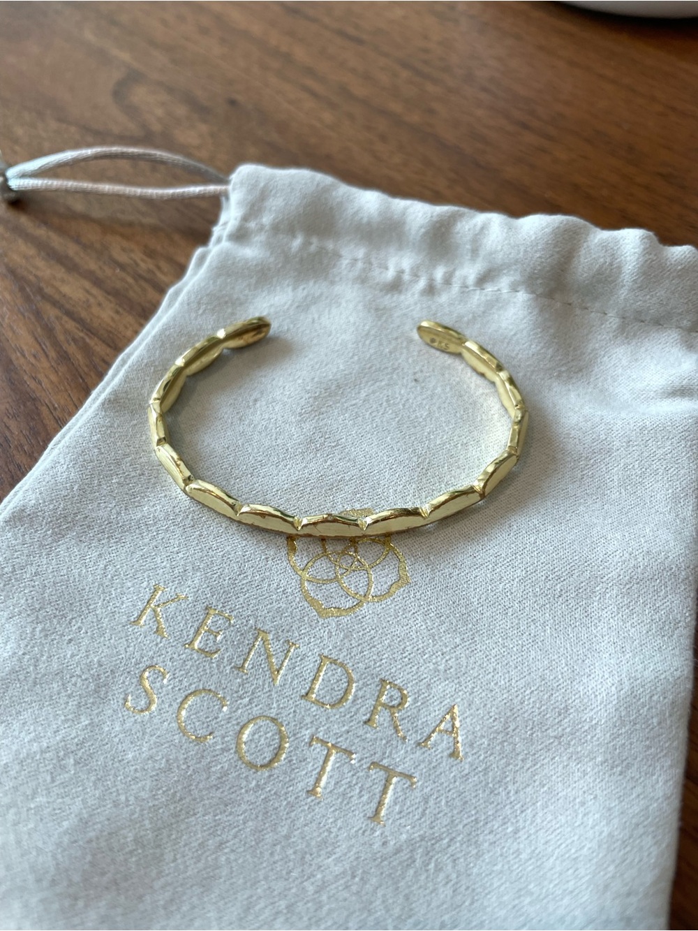 Kendra Scott Gold Brooke Cuff